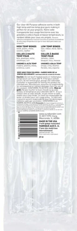 DT-8 All Temperature Glue Sticks, 10-Inch