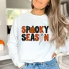 #256 DTF Print- Spooky Season- Faux Sequins