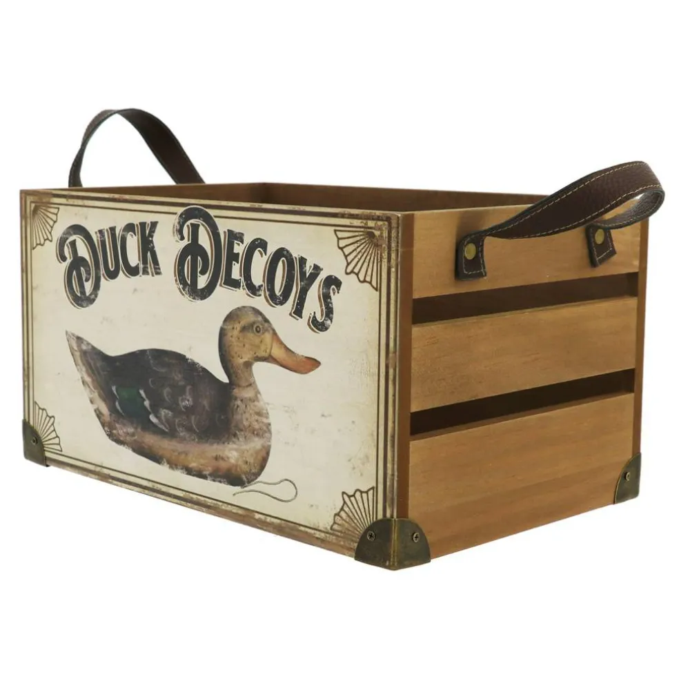 13" Duck Decoy Crate Tabletop Décor by Ashland®