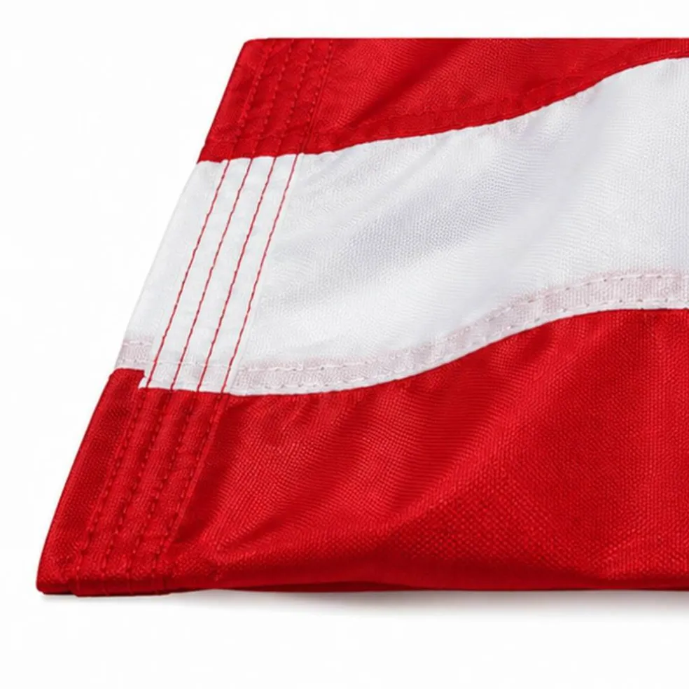 Durawavez Nylon Outdoor U.S. Flag 3x5 Feet with Canvas Heading & Grommets