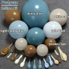 Dusty Blue Brown Balloon Arch Kit (Dusty Baby Blue Brown)