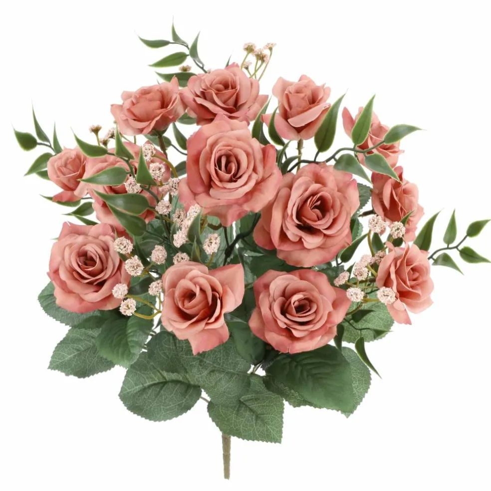 17" Dusty Pink Rose Bush by Ashland®