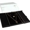 3 Earring Ring Necklace Combo Gift Boxes Case Display