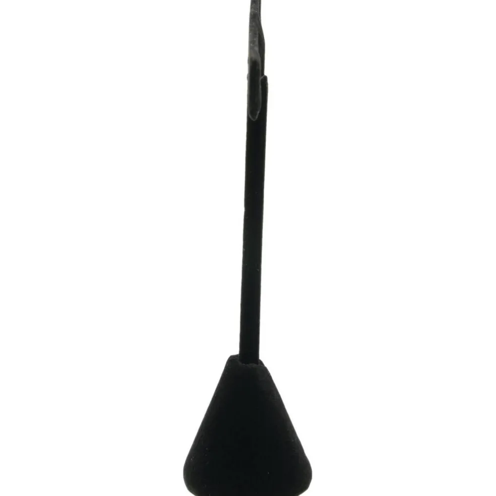 3 Earring T Stand Black Velvet Showcase Display 4.75"