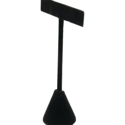 3 Earring T Stand Black Velvet Showcase Display 4.75