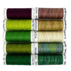Earth Magick by Carolyn Manning - 12 wt. Cotton Petites Thread Assortment