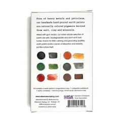 Earth Paints – Handmade – Set of 6 Natural Colors