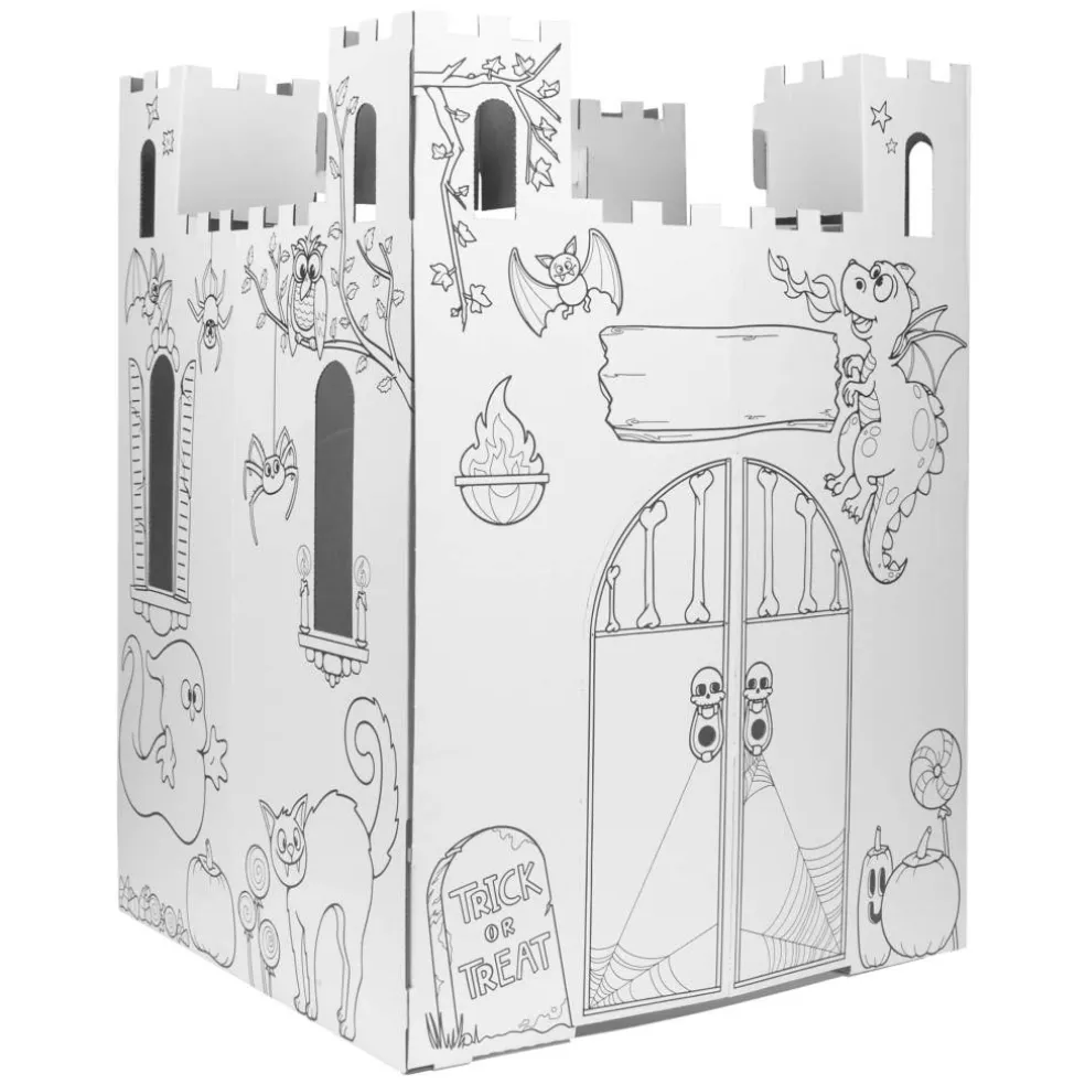 Easy Playhouse Haunted Castle Cardboard Playhouse