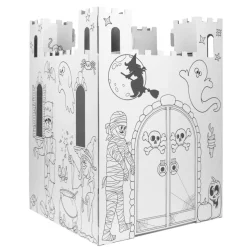 Easy Playhouse Haunted Castle Cardboard Playhouse