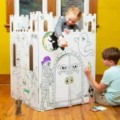 Easy Playhouse Haunted Castle Cardboard Playhouse