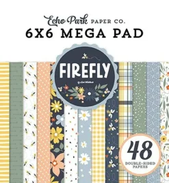 Echo Park Firefly: Firefly Cardmakers 6X6 Mega Pad