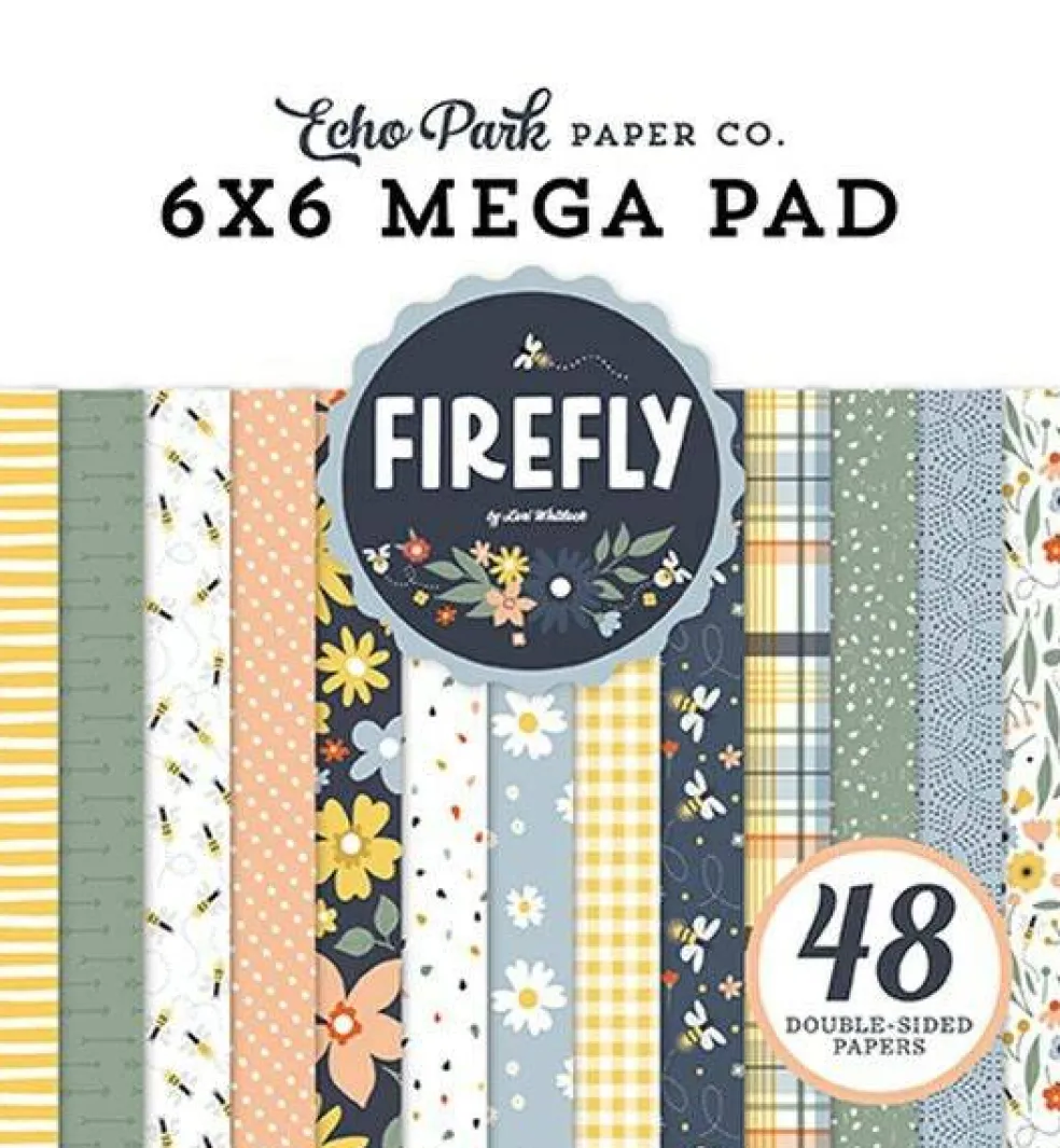Echo Park Firefly: Firefly Cardmakers 6X6 Mega Pad