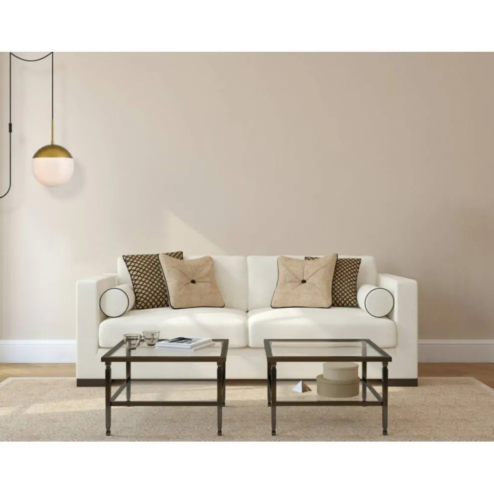 Eclipse 1 Light Brass plug in pendant With Frosted White Glass