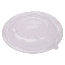 Eco-Products 48 oz. 6.69 in. Diameter x 4.38 in. Height Plastic Salad Bowls - Clear (300/Carton)