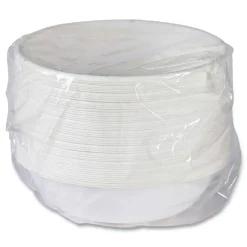 Eco-Products 16 oz. Vanguard Renewable and Compostable Sugarcane Bowls - White (800/Carton)