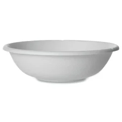 Eco-Products 16 oz. Vanguard Renewable and Compostable Sugarcane Bowls - White (800/Carton)