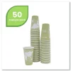 Eco-Products 16 oz. World Art Renewable and Compostable Paper Hot Cups - Moss (50/Pack)