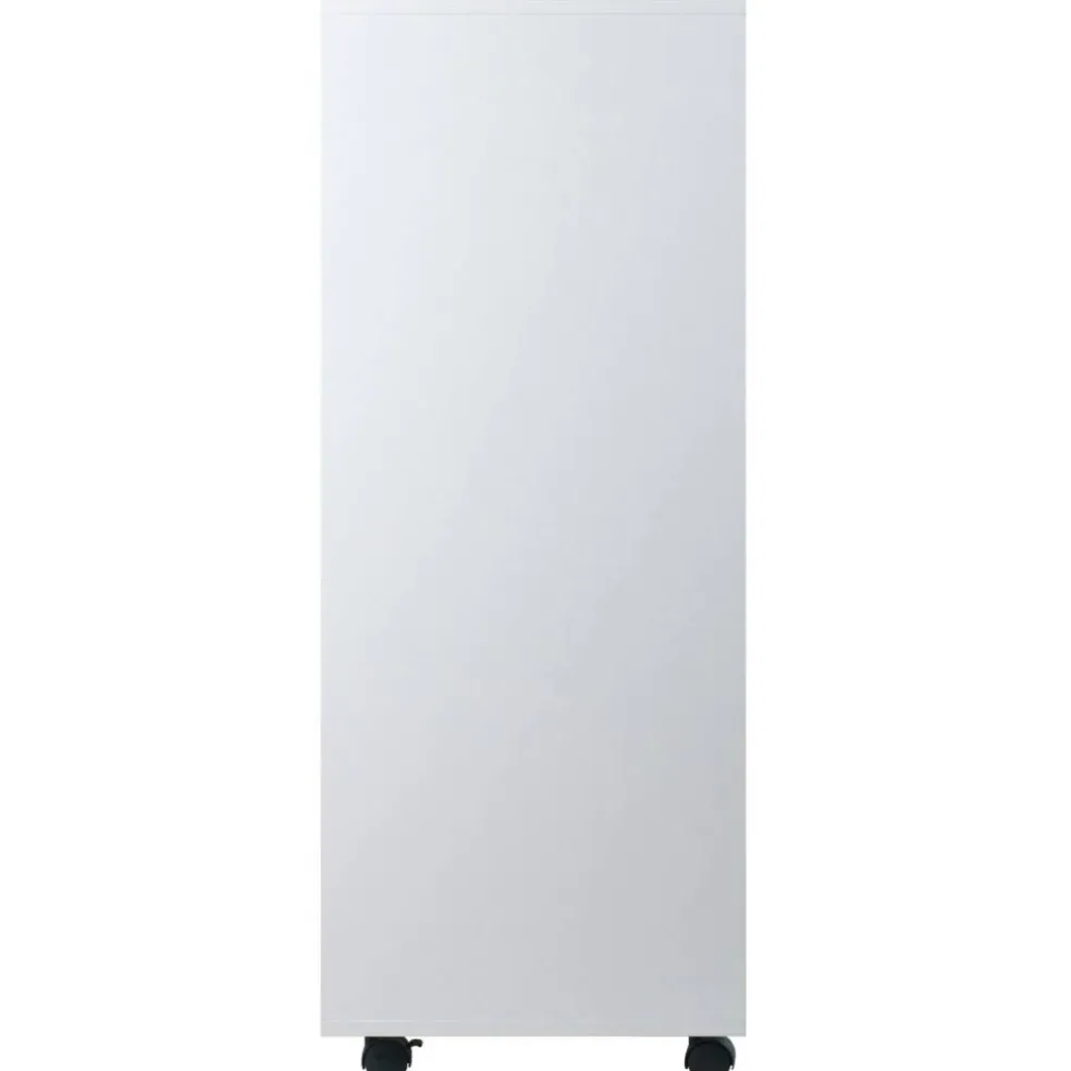 Edge Collections - 5 Drawers - White - Tall Storage Cabinet for Bathroom, Office & Home Organization - 1 Piece