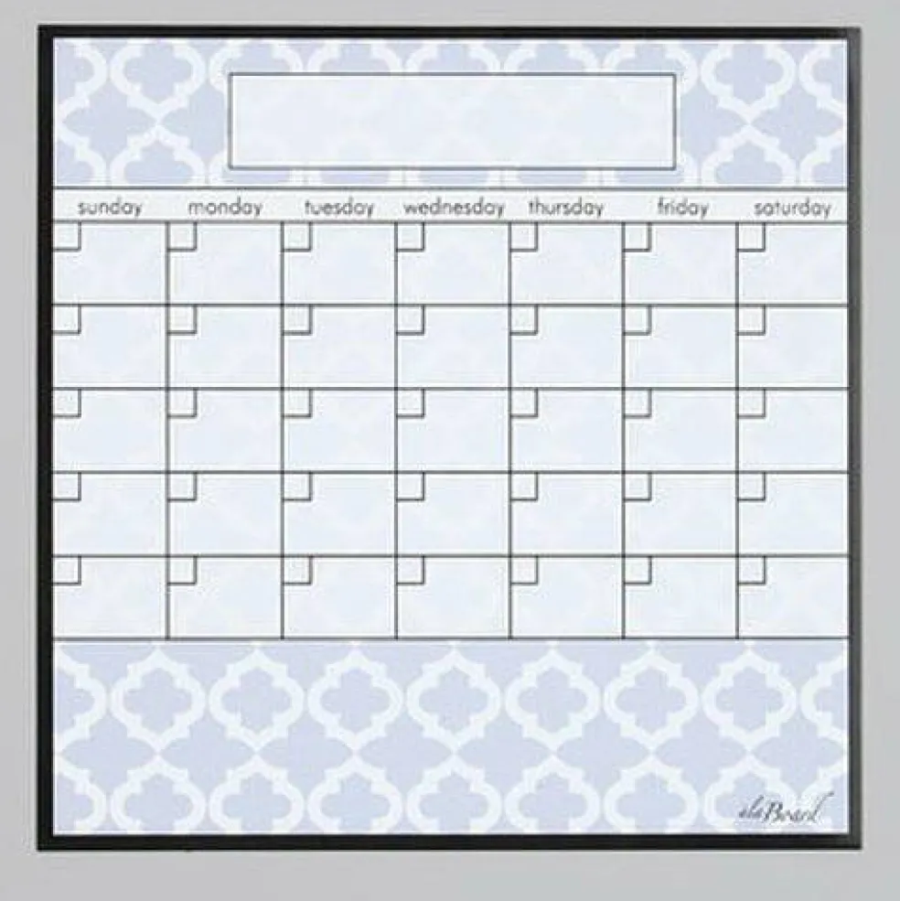 Edge Collections – Dry Erase Fridge Calendar for Home & Office Organization – 1 Piece