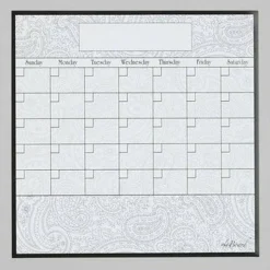 Edge Collections – Dry Erase Fridge Calendar for Home & Office Organization – 1 Piece