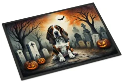 Edge Collections - Multicolor - Halloween Runner Doormat for Front Door Indoor Outdoor Entryway - 1 Piece