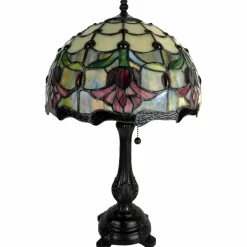 Edge Collections - Multicolor - Elegant Table Lamp with Dome Shade for Ambient Lighting - 1 Piece