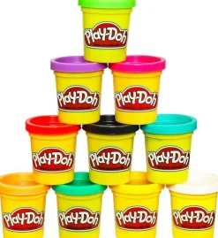 Edge Collections - 10 Pack - Non-Toxic Modeling Compound for Kids Arts, Crafts & Party Favors - 10 Pieces
