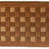 Edge Collections - 18" X 30" - Brown - Durable Coir Outdoor Door Mat - 1 Piece