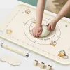 Edge Collections - 34" x 24" - Extra Thick Silicone Pastry Board with Measurements - 1 Piece