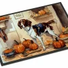 Edge Collections - 24" x 36" - Multicolor - Fall Pumpkins Doormat Indoor Outdoor, Non-Slip - 1 Piece