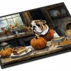 Edge Collections - 18" x 27" - Multicolor - Norwich Terrier Halloween Doormat  Non-Slip, Washable - 1 Piece