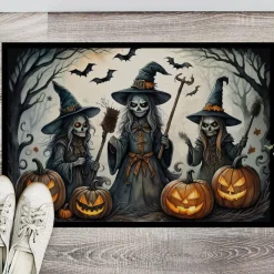 Edge Collections - 11 1/4" X 15 1/2" - Multicolor - Garden Ghosts Spooky Halloween Garden Flag - 1 Piece
