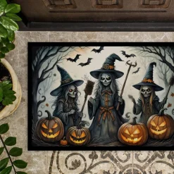Edge Collections - 11 1/4" X 15 1/2" - Multicolor - Garden Ghosts Spooky Halloween Garden Flag - 1 Piece