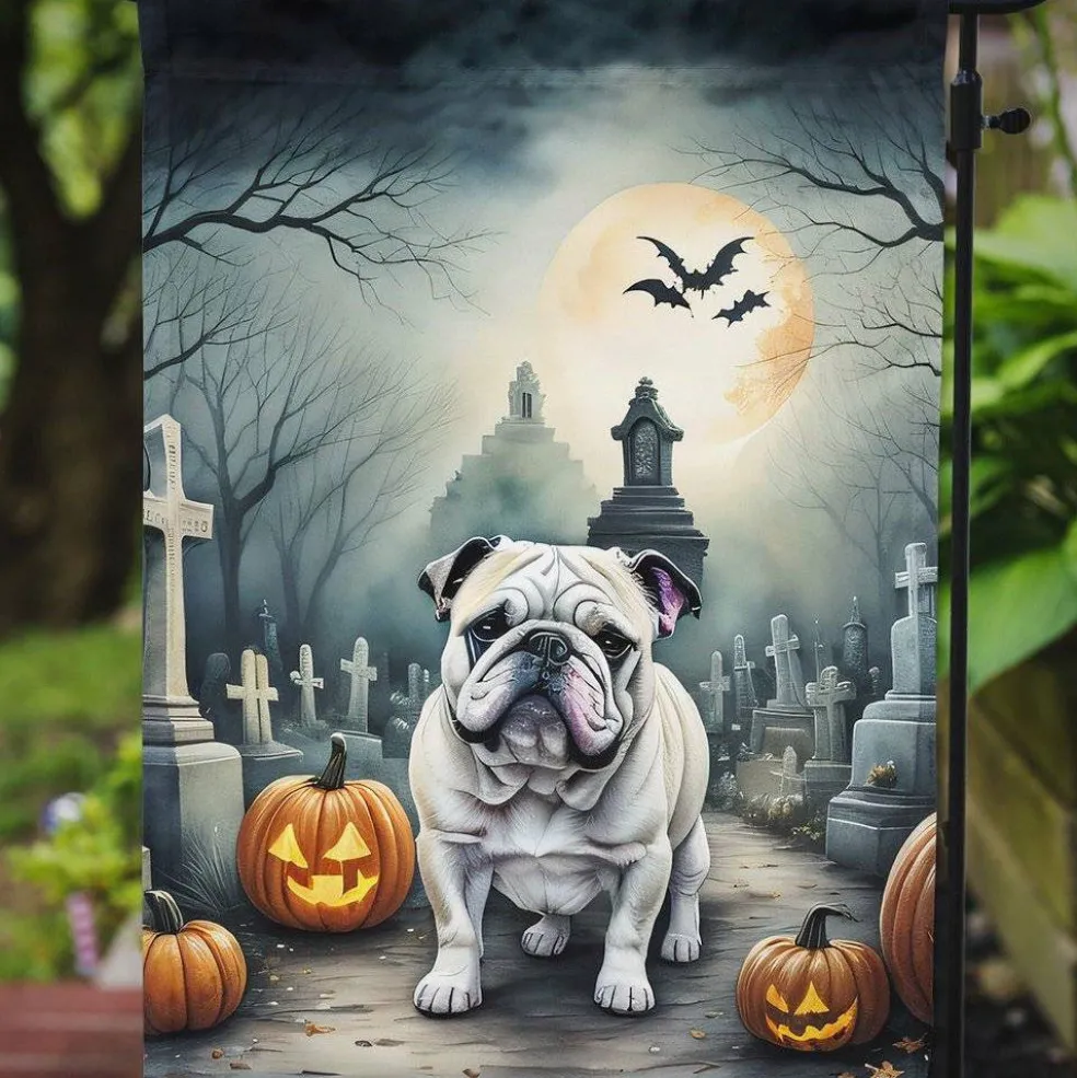 Edge Collections - 11 1/4" X 15 1/2" - Multicolor - Mummy Halloween Garden Flag Unique Fall Decoration - 1 Piece