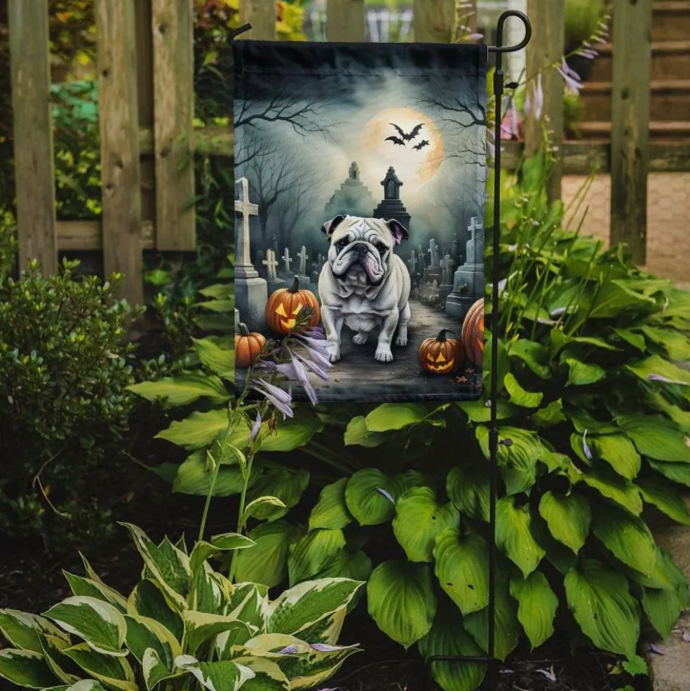 Edge Collections - 11 1/4" X 15 1/2" - Multicolor - Mummy Halloween Garden Flag Unique Fall Decoration - 1 Piece