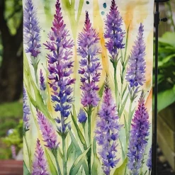 Edge Collections - 11.25" X 15.5" - Multicolor - Liatris Flowers Garden Flag - 1 Piece