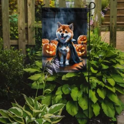 Edge Collections - 11 1/4" X 15 1/2" - Multicolor - Garden Black Poodle Thanksgiving Garden Flag - 1 Piece