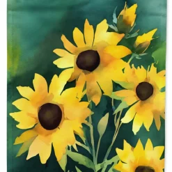 Edge Collections - 28" x 40" - Multicolor - Kentucky Goldenrod Large Decorative House Flag Sleeve Pole - 1 Piece