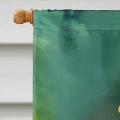 Edge Collections - 28" x 40" - Multicolor - Kentucky Goldenrod Large Decorative House Flag Sleeve Pole - 1 Piece