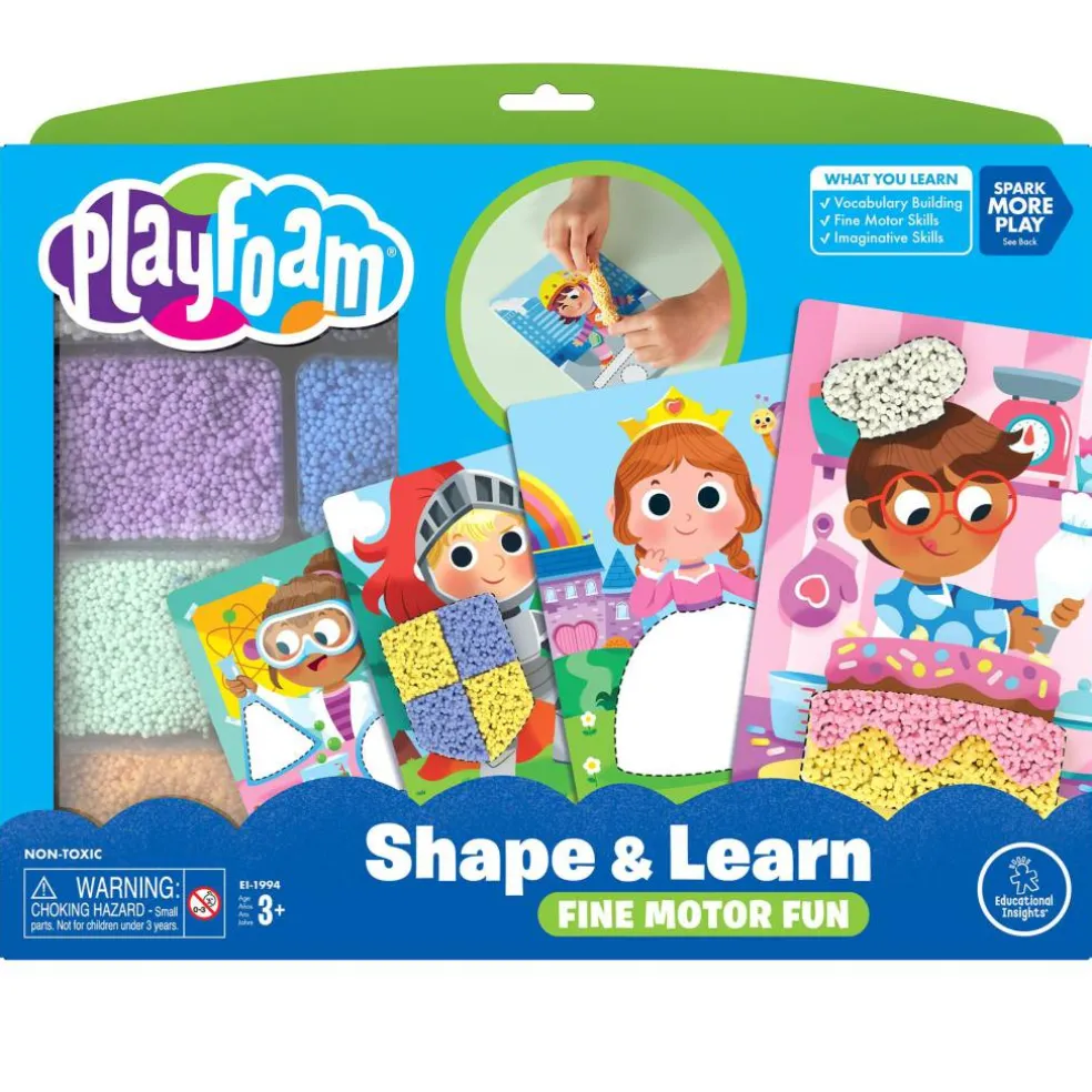 Educational Insights Playfoam Shape & Learn Fine Motor Fun