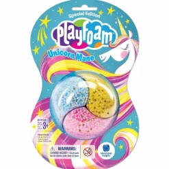 Educational Insights® Playfoam Jumbo Pod Unicorn Mane, Set of 12