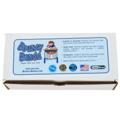 Educators Resource Bouncy Bands for Desk, Black