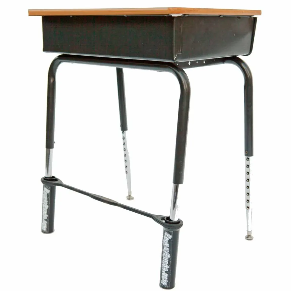 Educators Resource Bouncy Bands for Desk, Black