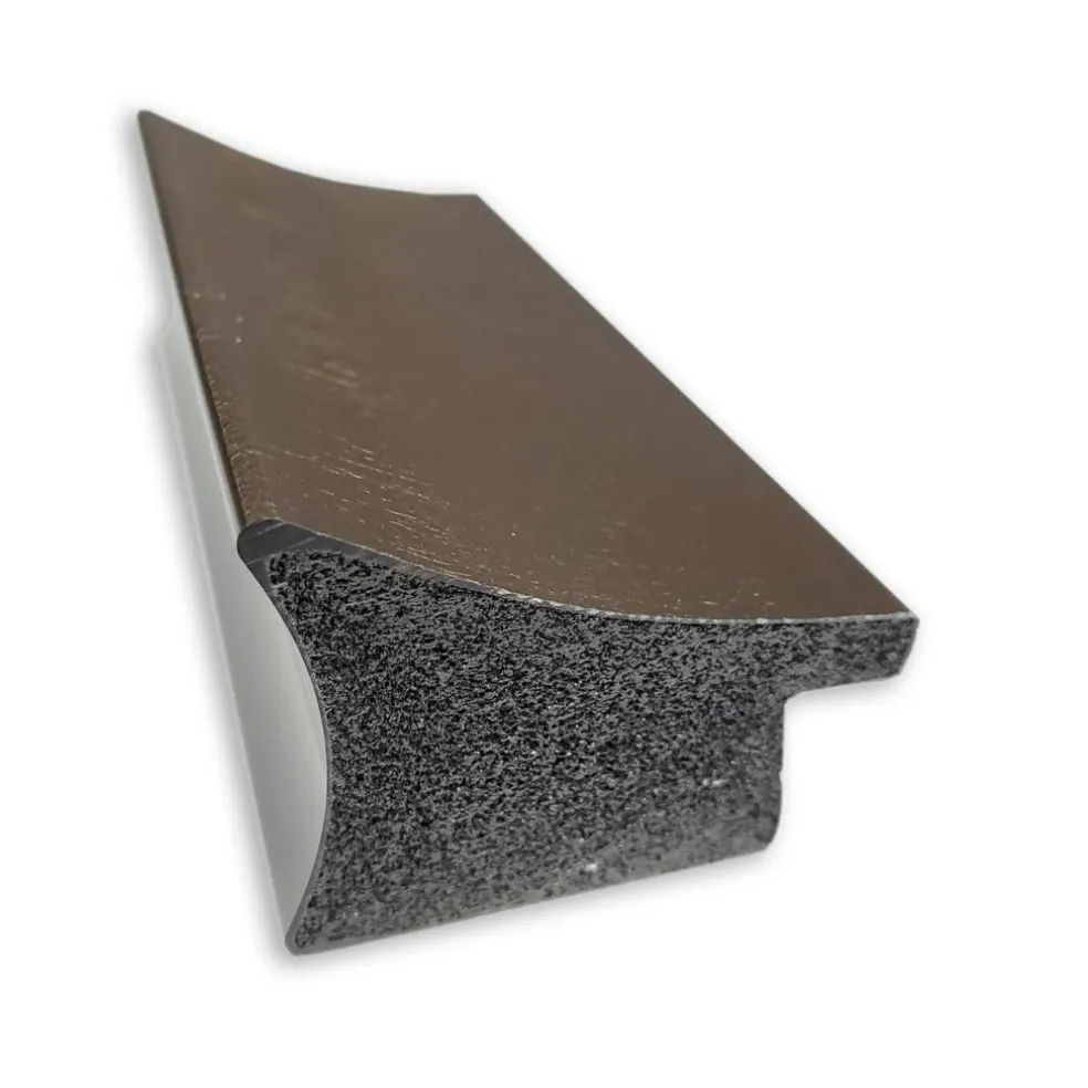 Elegant Brushed Narrow Framed Corkboard, White Cork
