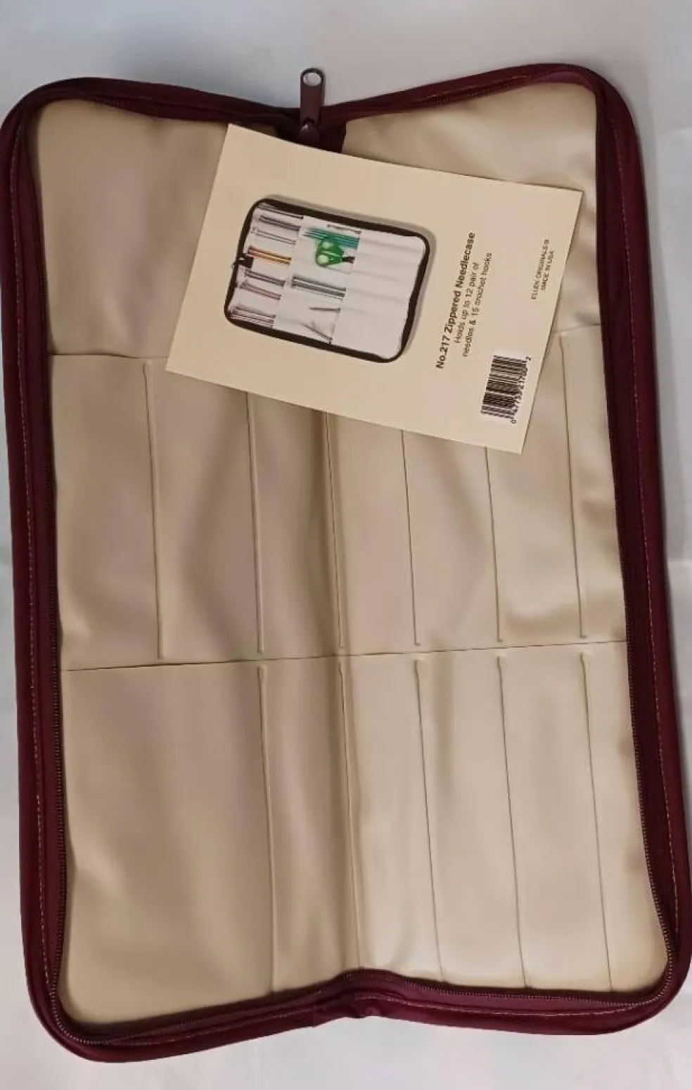 Ellen Originals No.217 Zippered Needlecases