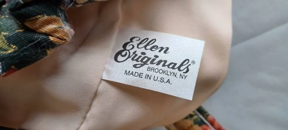 Ellen Originals Round Botton Tote Bag