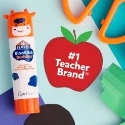Elmer's® BlooStick Buddies™ & Disappearing Purple Glue Stick Set