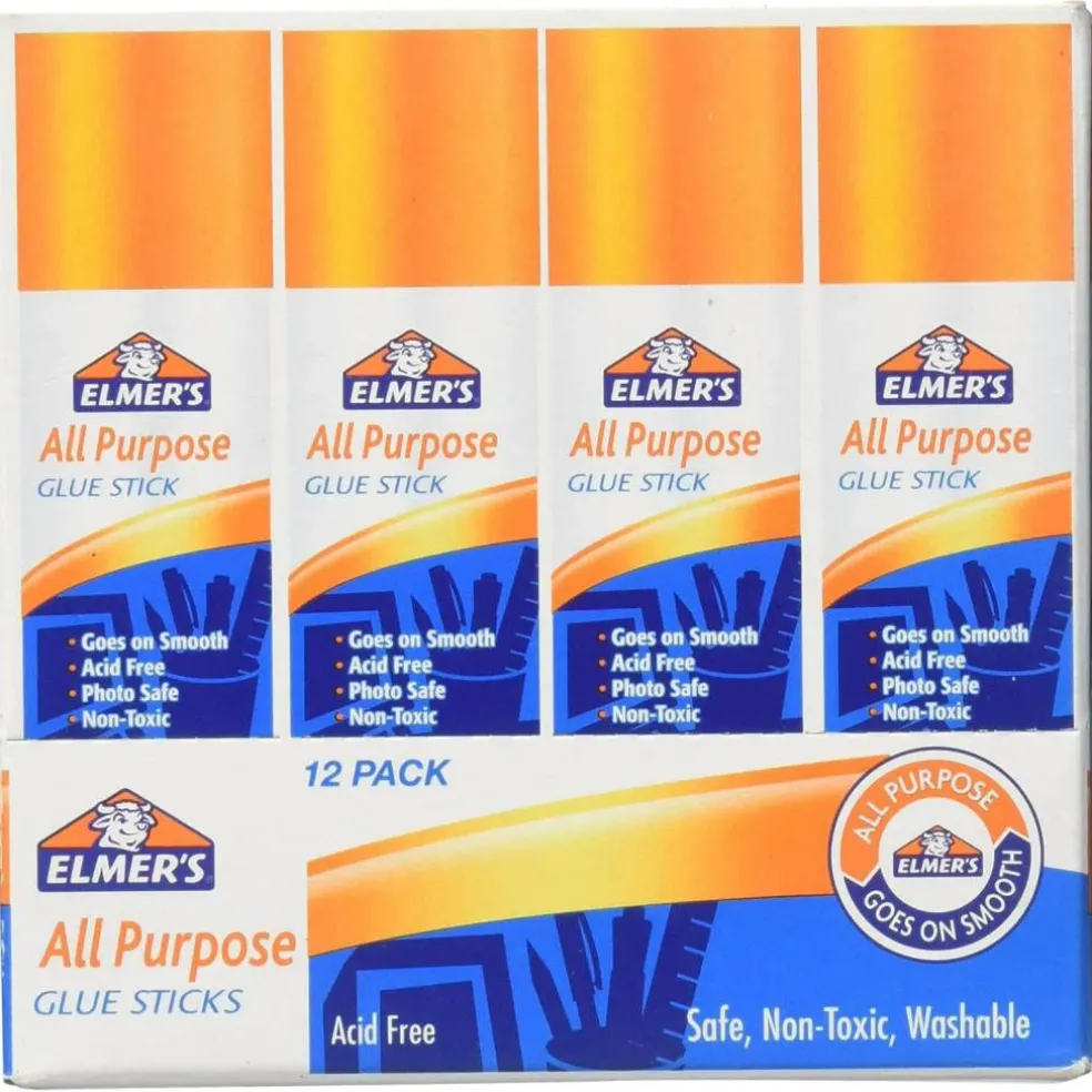 Elmer's® 0.21oz. All Purpose Glue Stick, 3 Packs of 12
