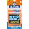 Elmer's® Re-Stick Clear School Glue Sticks, 6ct.