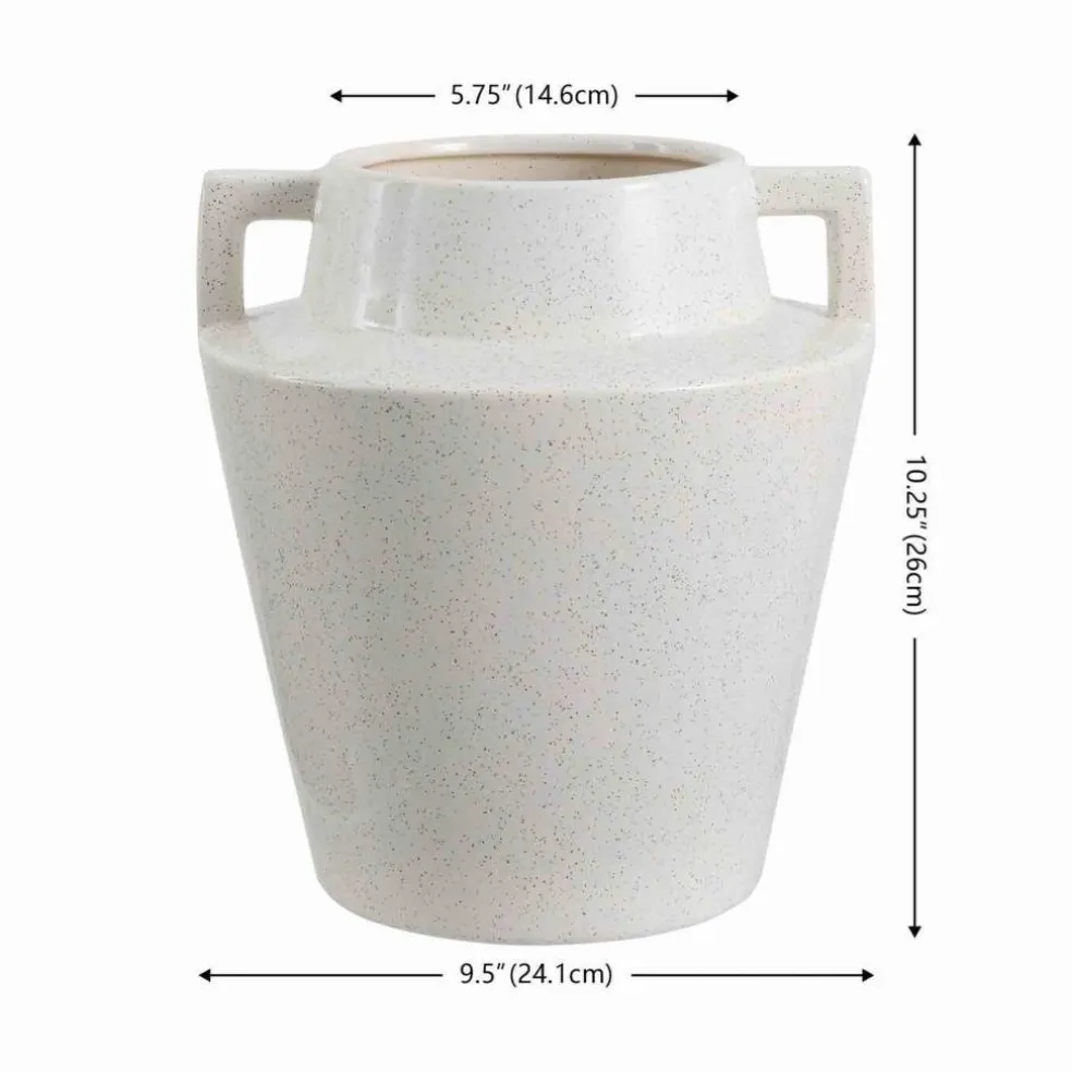 Ema 10.25" Terracotta Vase